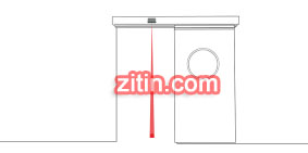 BEA automatic door anti-pinch sensor