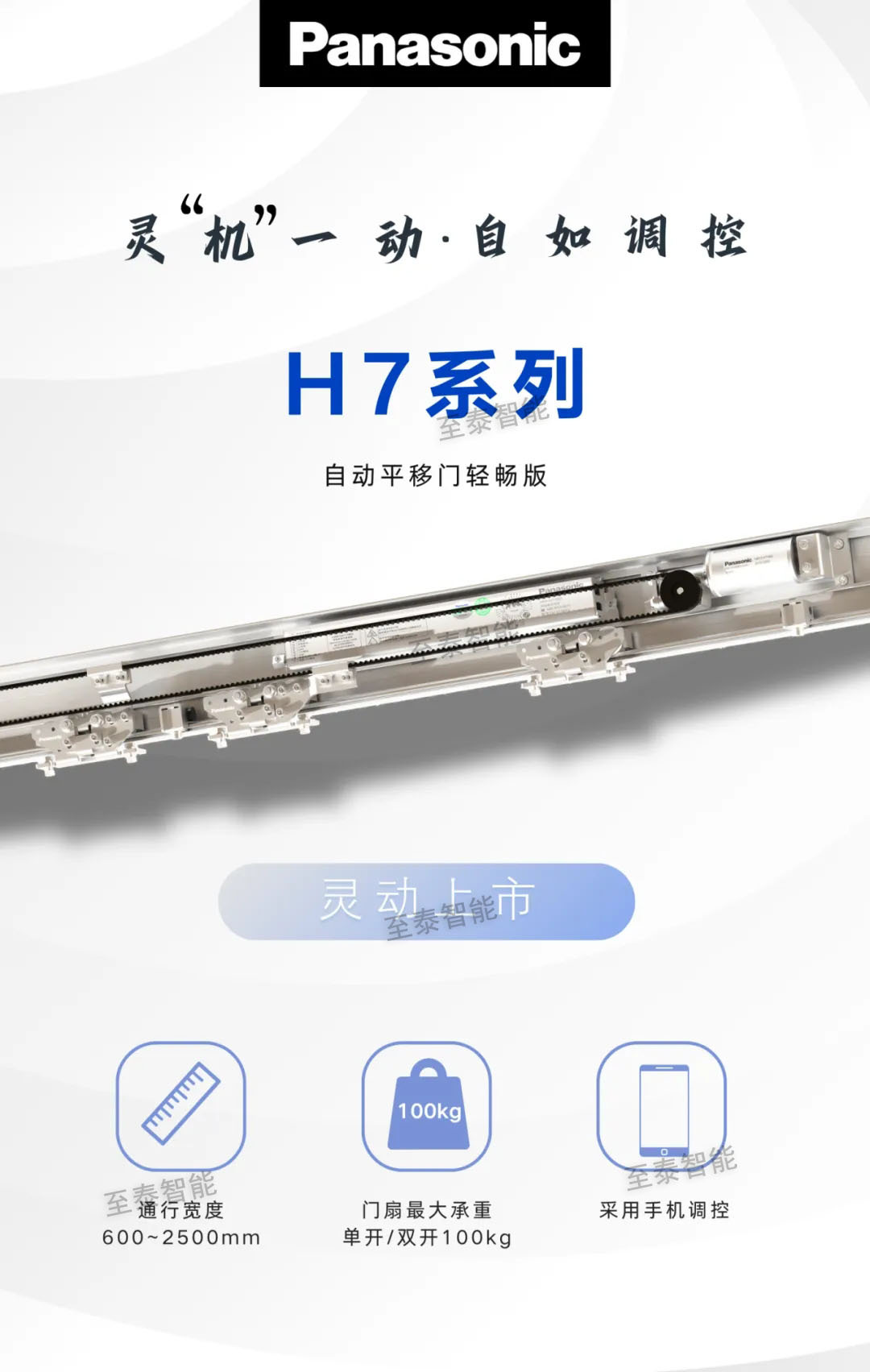 松下H7自动门新品